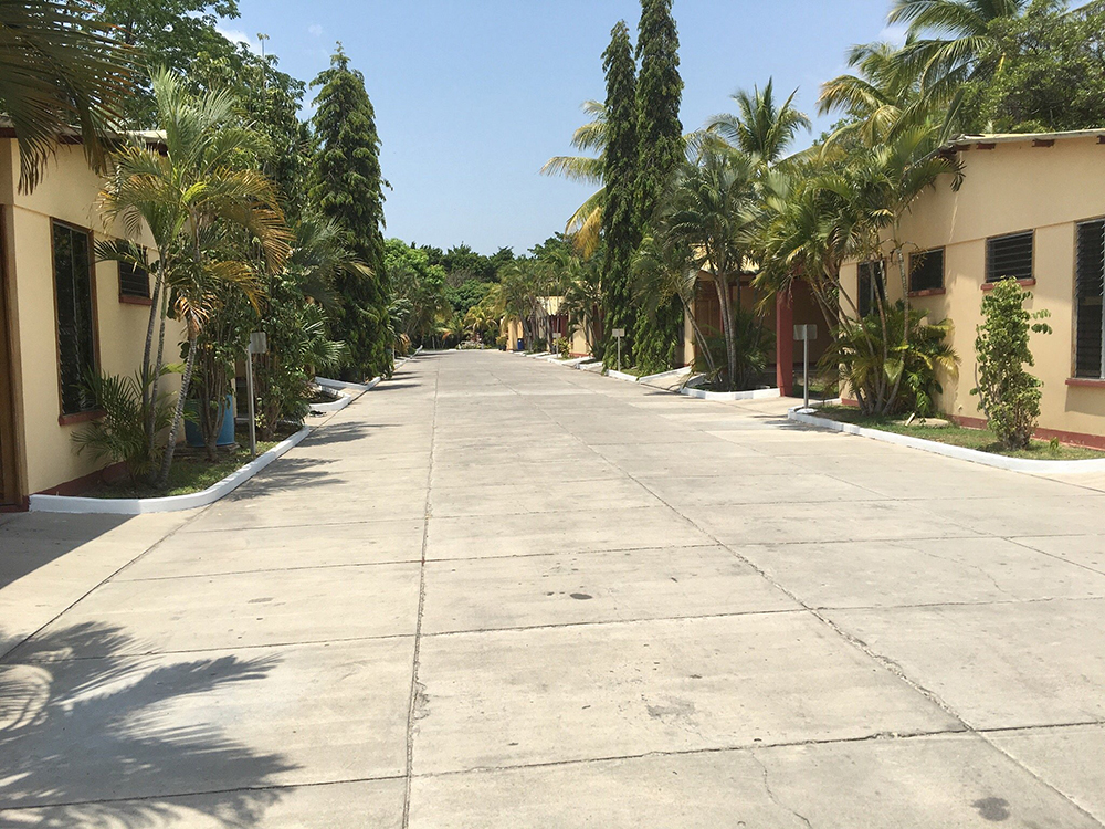 Habitations at the Hotel Atlantico in Zacapa, Guatemala.